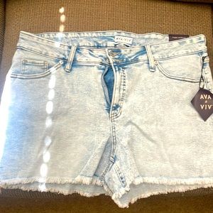 Woman’s Blue Jean Shorts